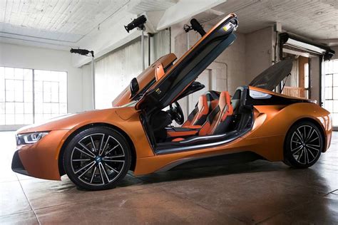 Bmw I8 Drive With Doors Open